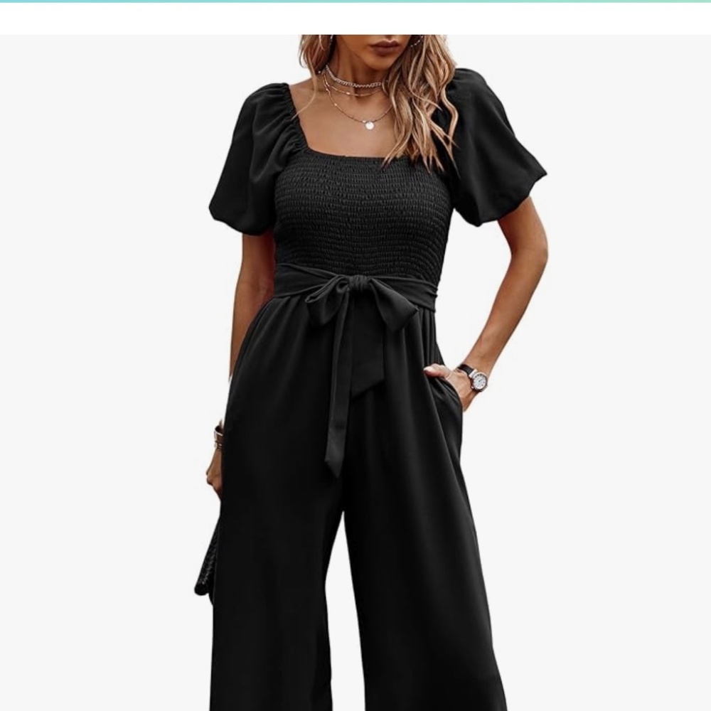 Dressy  Jumpsuit (Inseam 27”)